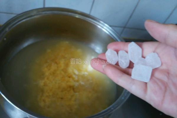 冰糖玉米羹的做法图解4