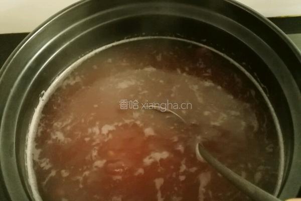 花生糯米粥的做法图解5
