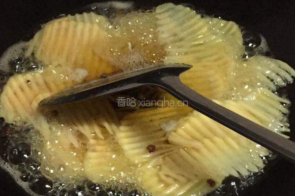 油炸土豆片的做法图解3
