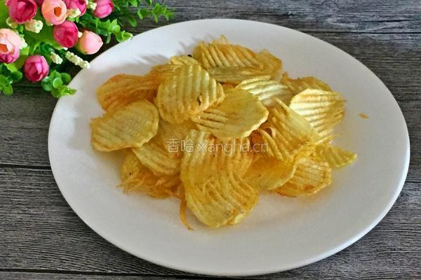 油炸土豆片的做法图解6