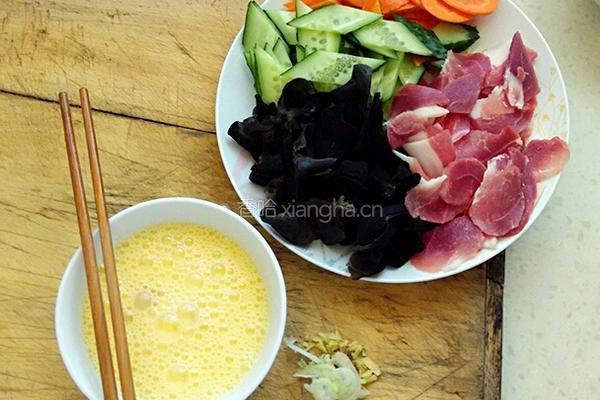 家常木须肉的做法图解1