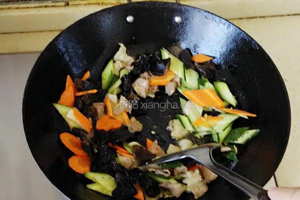 家常木须肉的做法图解5