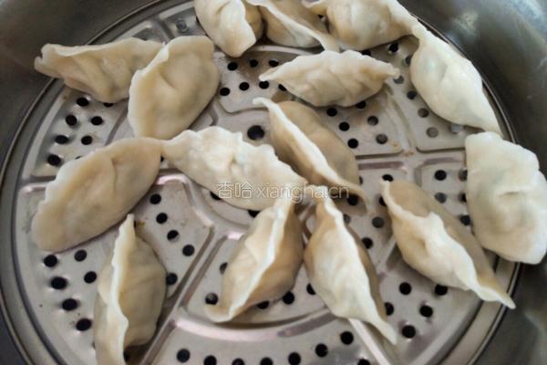 鸡蛋韭菜虾仁饺子的做法图解17