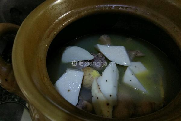 鸡汤面的做法图解2