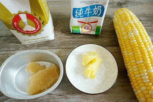 玉米浓汤的做法图解1