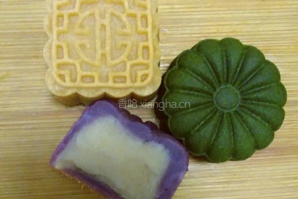 桃山皮月饼的做法图解3