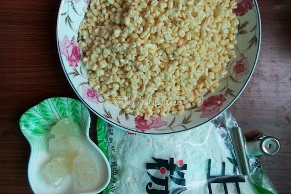 绿豆爽的做法图解1