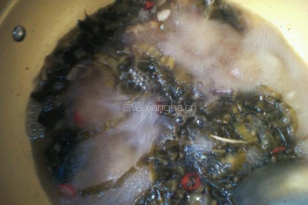 酸菜豆腐汤的做法图解4