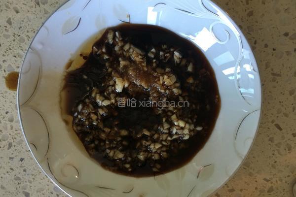 蒜汁茄条的做法图解5