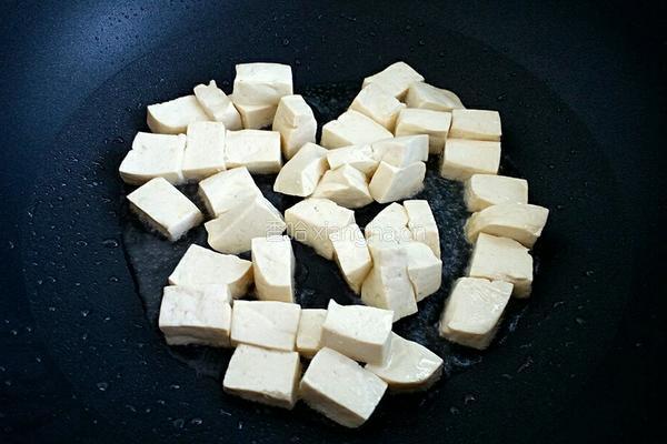 红烧豆腐的做法图解4