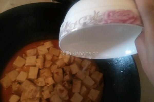 红烧豆腐的做法图解6