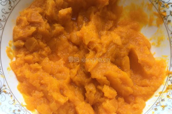 南瓜面包的做法图解2