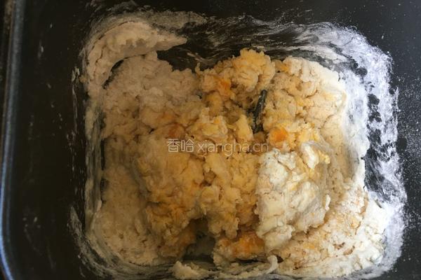南瓜面包的做法图解3