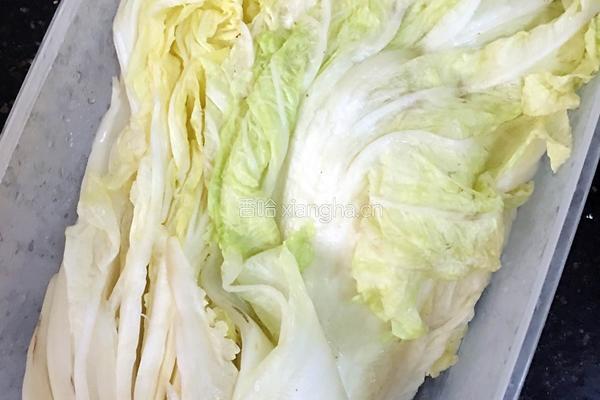 韩式辣白菜的做法图解2