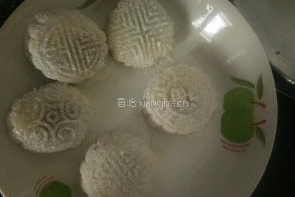 椰丝月饼