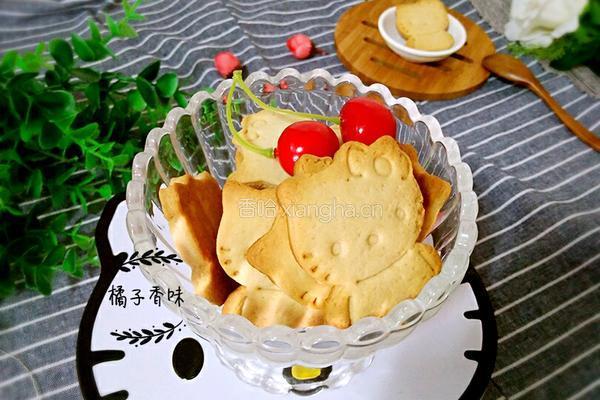 KITTY猫饼干的做法图解17