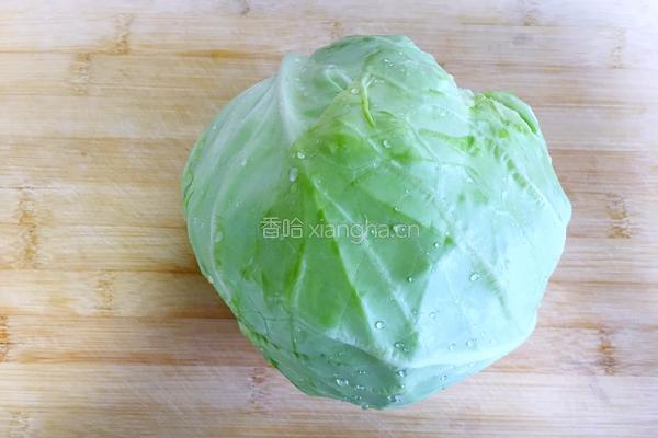 糖醋包菜的做法图解1