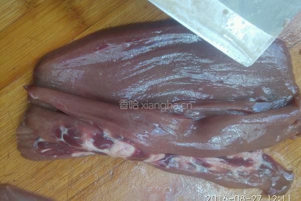 凉拌腰花的做法图解3