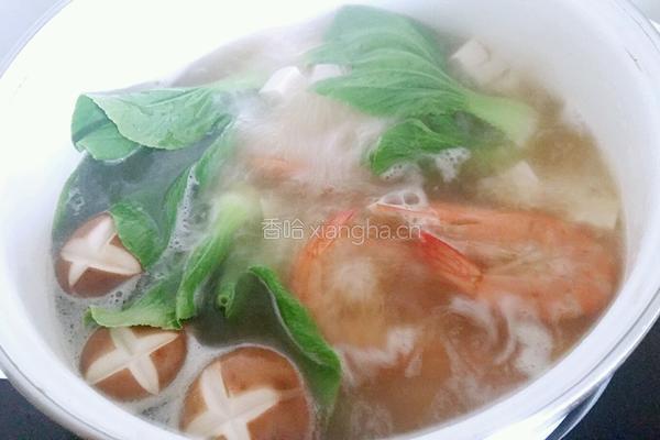 三鲜豆腐汤的做法图解7