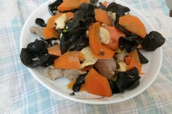 炒木须肉的做法图解10