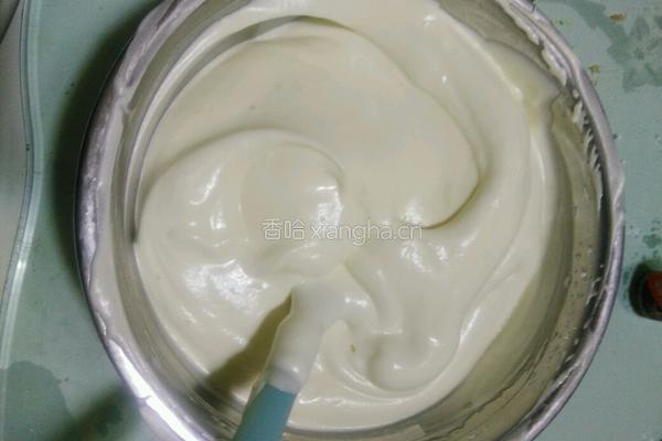 柠檬酸奶戚风蛋糕（8寸）的做法图解7