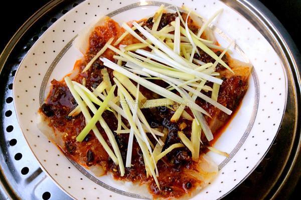 香辣豆豉蒸鱼的做法图解9