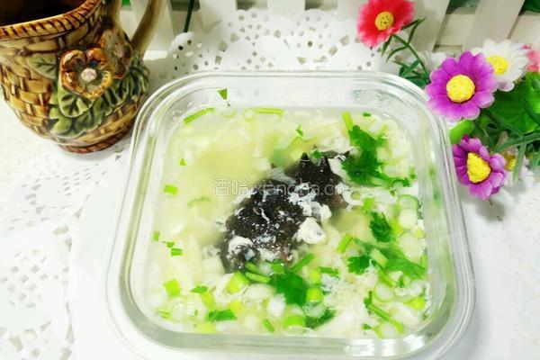 海参蛋花汤的做法图解5