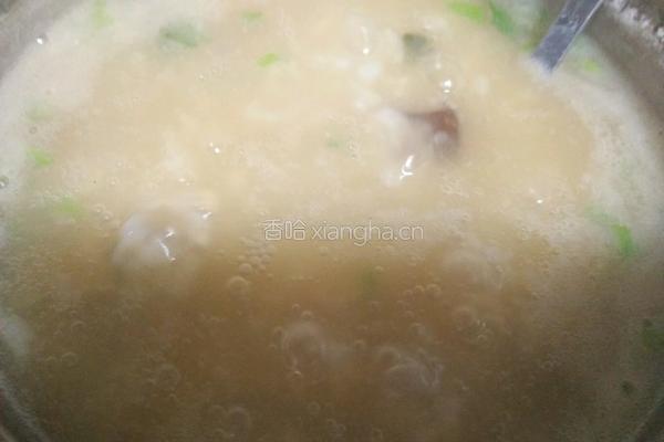 砂锅皮蛋瘦肉粥的做法图解7