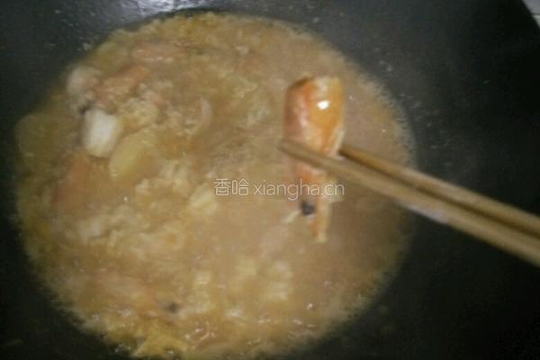 虾仁烧豆腐的做法图解10