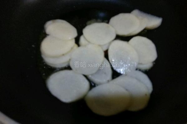 木耳炒山药的做法图解3