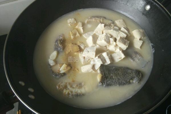 黑鱼豆腐汤的做法图解13