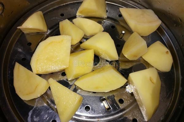 橙味土豆泥的做法图解2