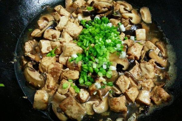 鲜香菇烧豆腐的做法图解7
