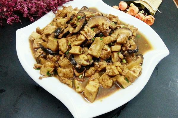 鲜香菇烧豆腐的做法图解8
