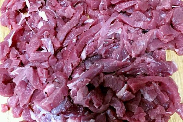 青椒牛肉丝的做法图解2