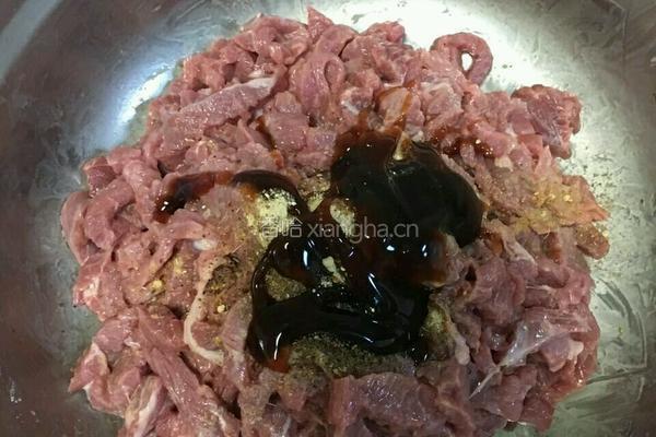 青椒牛肉丝的做法图解6