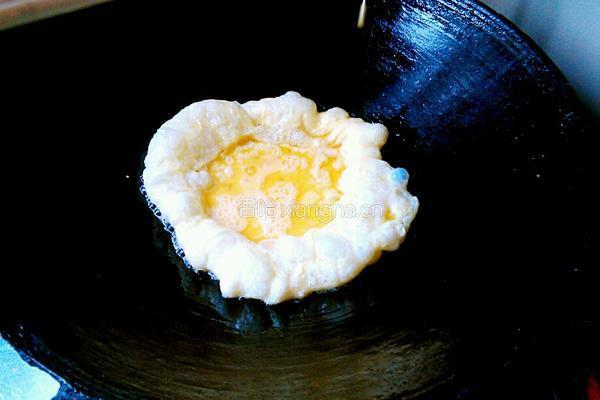 花菜炒鸡蛋的做法图解6