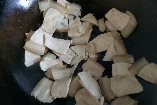 辣炒肥肉的做法图解5