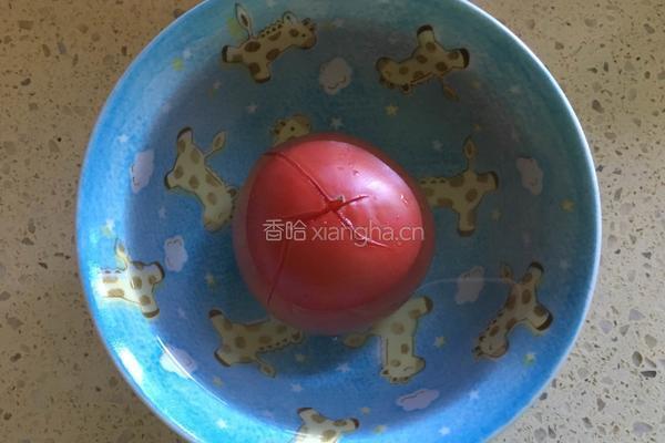 番茄蒸蛋的做法图解5