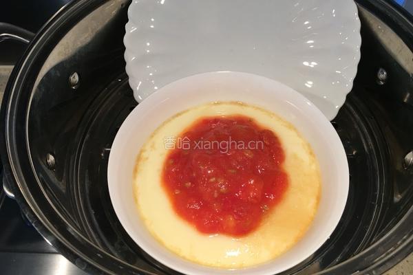 番茄蒸蛋的做法图解10