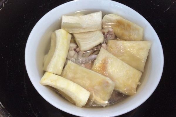 榴莲鸡汤的做法图解5