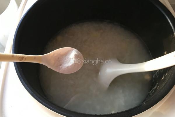 百合莲子瘦肉粥的做法图解8