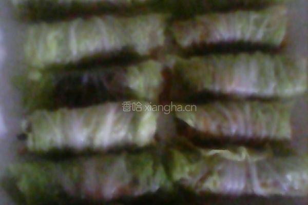 白菜卷的做法图解3