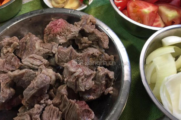 红烧牛肉面(现炒版)的做法图解1