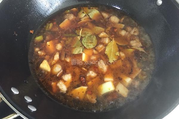 萝卜炖羊肉的做法图解10