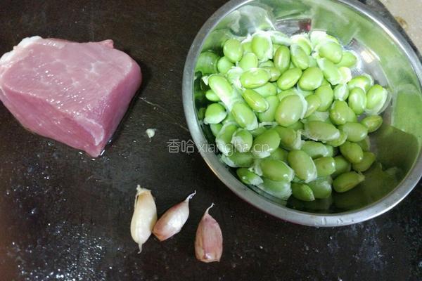 毛豆肉丝的做法图解2