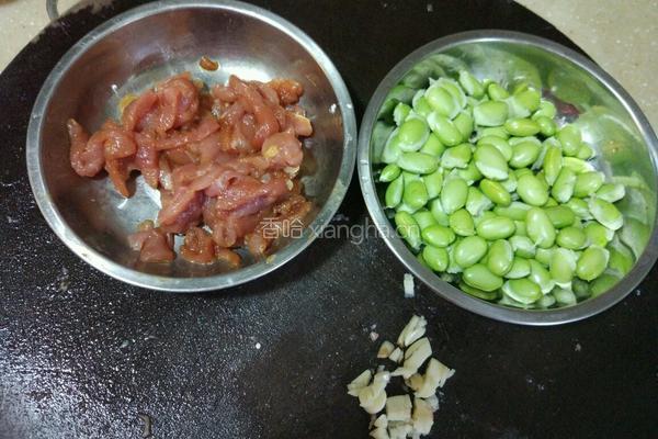 毛豆肉丝的做法图解3