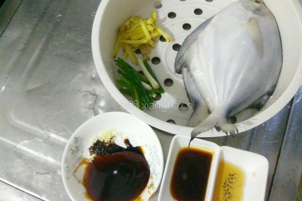 红烧鲳鱼的做法图解3