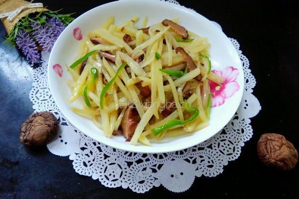 香菇土豆丝的做法图解10