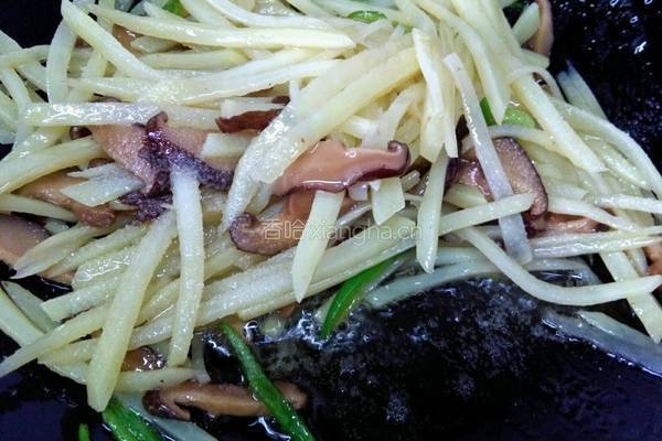 香菇土豆丝的做法图解8
